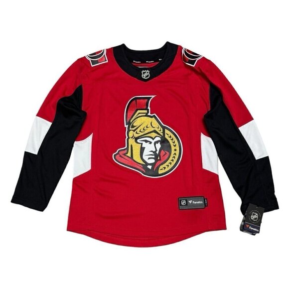 Ottawa Senators Home NHL Fanatics Breakaway Hockey Jersey XS NWT - Picture 1 of 5